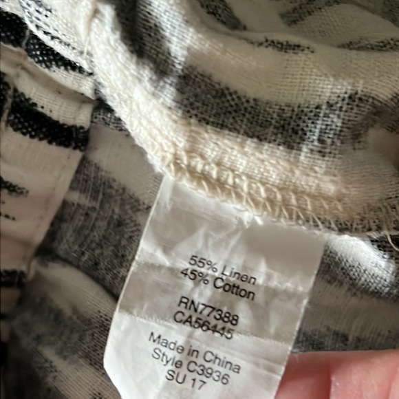 J Crew LINEN Pull on Pants Size 6 - Picture 7 of 7